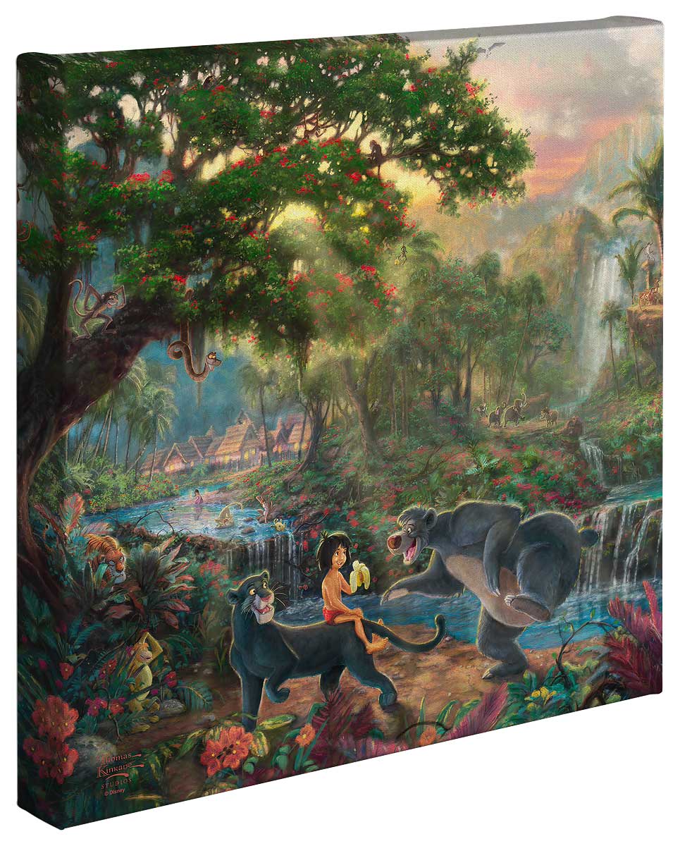 The Jungle Book Disney Art Gallery Wrapped Canvas 14" x 14"