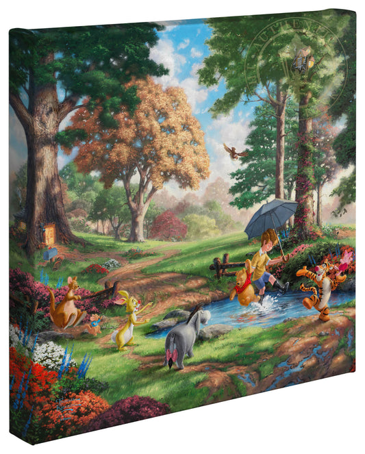 Winnie the Pooh Disney Art Gallery Wrapped Canvas 14" x 14"